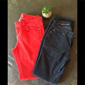 LOFT- 2 pair of corduroy pants 🌵🌵🌵